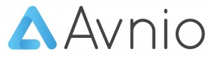 Avnio A Logo Blue with text CMYK Small 1